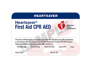 HS FIRST AID / CPR